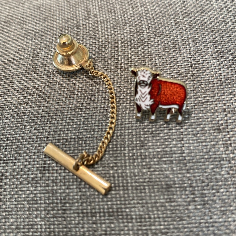 Vtg Cow Pin-Bundle Add-on Only Please - Picture 2 of 3